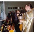 В молельной комнате д. Жилетово Дзержинского района совершен чин освящения меда нового сбора