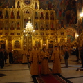 Митрополит Климент совершил вечернее богослужение в Свято-Троицком кафедральном соборе гор. Калуги