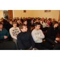 В актовом зале Калужской духовной семинарии прошла встреча студентов с известным путешественником М. Г. Малаховым