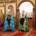 Святейший Патриарх Московский и всея Руси Кирилл совершил Божественную литургию в женском монастыре Шамордино 