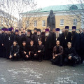 Делегация от Калужской духовной семинарии приняла участие в торжествах в Перервинской семинарии