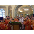 В день памяти святой Екатерины митрополит Волоколамский Иларион совершил богослужение в Екатерининском храме на Всполье