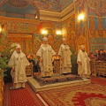 В праздник Рождества Христова митрополит Климент совершил великую вечерню в Троицком соборе г. Калуги 