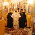 Епископ Кыргызстанский Даниил посетил Калужскую землю и совершил Литургию в д. Романово