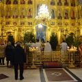 В Рождественский сочельник митрополит Климент совершил богослужение в Свято-Троицком соборе города Калуги 