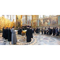 В Санкт-Петербурге в «Спасе-на-Крови» состоялось соборное чтение Апокалипсиса