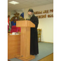 В УМВД по Калужской области состоялась встреча священнослужителя с сотрудниками полиции в рамках «Дня Православной книги»