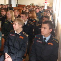 Священник провел встречу с кадетами Калужского кадетского многопрофильного техникума