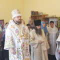 Епископ Тарусский Серафим совершил богослужение в Лазаревском храме при отделенческой больнице им К.Э. Циолковского