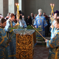 Викарий Калужской епархии совершил Божественную литургию в Мещовске