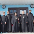 Епископ Серафим совершил Божественную литургию в Успенском храме города Калуги