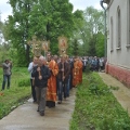 Митрополит Климент совершил Божественную литургию в Никольском храме села Оболенское