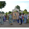 Крестный ход с Калужской иконой Божией Матери посетил Дзержинский райоон