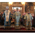 Митрополит Климент возглавил Божественную литургию в Свято-Успенском кафедральном соборе г. Кирова