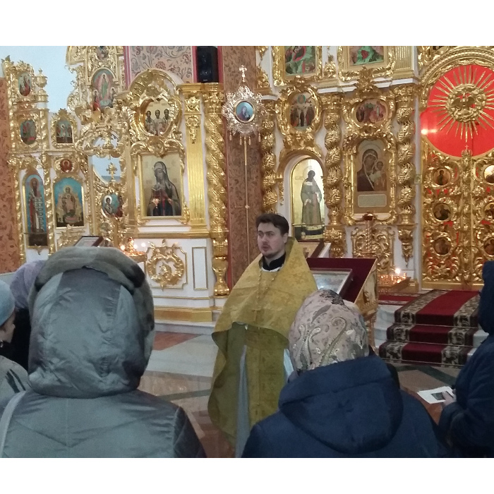 Георгиевский храм д. Романово посетили представители администраций районов Калужской области