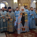 Митрополит Климент совершил Божественную литургию в храме Рождества Христова г. Обнинск