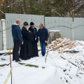 Глава Калужской митрополии посетил место строительства нового храма в г. Обнинск