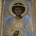 В Никитском храме встретили Святыни Свято-Георгиевского Мещовского мужского монастыря