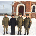 Священник Боровского благочиния провел встречу с военнослужащими
