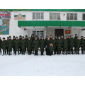 Помощник благочинного Боровского района поздравил военнослужащих с Днем защитника Отечества