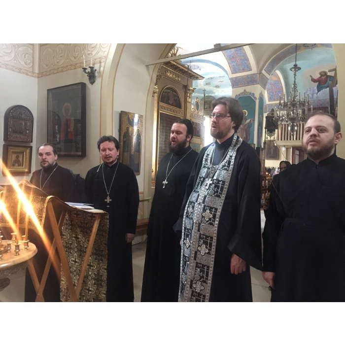Клирики Боровского благочиния встретили Великий пост общей молитвой в Благовещенском соборе Боровска
