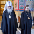 В первый день Великого поста, митрополит Климент молился за богослужением в Свято-Троицком кафедральном соборе Калуги