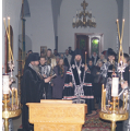 Епископ Серафим совершил повечерие с чтением канона прп. Андрея Критского в Преображенском храме Калуги