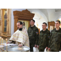 Военнослужащие Боровского района приняли Таинство Крещения