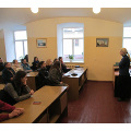 Для студентов Калужских духовных школ проведена лекция по подготовке вожатского состава в ПМЦ "Златоуст"