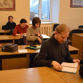 В вечерней богословской школе при Калужской Духовной семинарии началась подготовка к выпуску