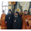 Архиерейское богослужение в Свято-Никольском Черноостровском монастыре города Малоярославца