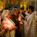 В канун Великого Четвертка митрополит Климент возглавил богослужения в Троицком соборе