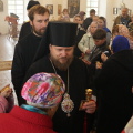 Епископ Серафим совершил Литургию в Иоанно-Богословском храме с. Кузьмищево