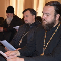 На епархиальном пастырском семинаре обсудили тему, посвященную роли священника в деле патриотического воспитания