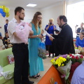 Священнослужитель Калужской епархии поздравил молодые семьи с днем защиты детей