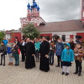 В сквере у стен Никитского храма г. Калуги прошла акция «Все лучшее детям!» 
