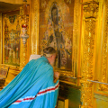 Глава Калужской митрополии совершил всенощное бдение в Свято-Троицком кафедральном соборе