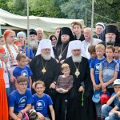 Митрополит Климент посетил православный палаточный лагерь «Александр Пересвет»