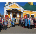 В Ферзиковском районе встретили  чудотворную "Калужскую" икону Божией Матери