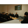 Епископ Серафим провел рабочую встречу с руководителями Отделов и Комиссий Калужской епархии