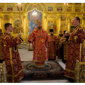 Епископ Тарусский Серафим совершил молебное пение мчч. Флору и Лавру в Свято-Троицком кафедральном соборе