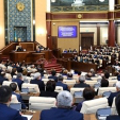 Глава Казахстанского митрополичьего округа принял участие в совместном заседании палат Парламента Республики Казахстан