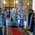 Митрополит Климент совершил всенощное бдение в Свято-Троицком соборе г. Калуги