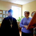 Руководитель епархиального отдела по церковной благотворительности провел встречу с руководством «ВОС»