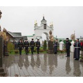 В Вознесенском Печерском монастыре Нижнего Новгорода открылась аллея императоров Дома Романовых