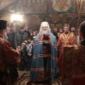 В Зачатьевском ставропигиальном монастыре молитвенно почтили память сщмч. Владимира Амбарцумова
