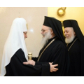 Состоялась встреча Святейшего Патриарха Кирилла с Блаженнейшим Патриархом Антиохийским и всего Востока Иоанном X