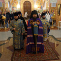 Епископ Кыргызстанский Даниил посетил Калужскую землю и совершил Божественную литургию в д. Романово