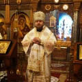 В Новогоднюю ночь епископ Серафим совершил Литургию в Предтеченском храме г. Калуги