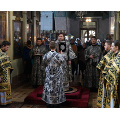 Викарий Калужской епархии совершил Литургию Преждеосвященных Даров в Никольском храме